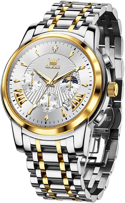 Chronograph Stainless Steel Quartz Watch