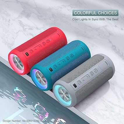IPX7 Waterproof Bluetooth Speaker | 30H Playtime