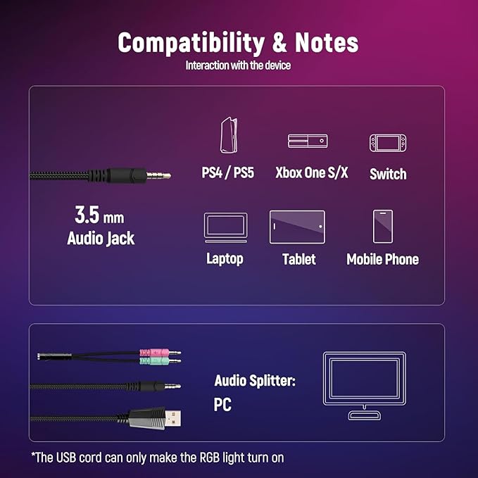 Surround Sound Gaming Headphones