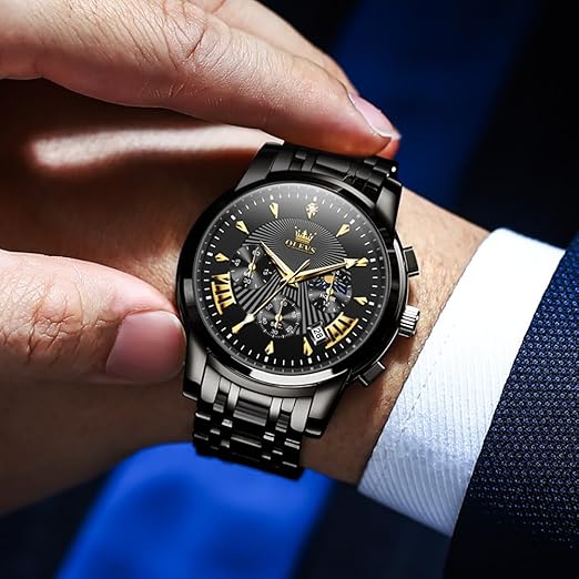 Chronograph Stainless Steel Quartz Watch