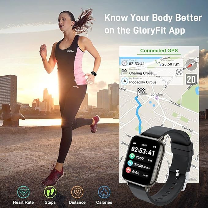IP68 Waterproof Sports Smartwatch