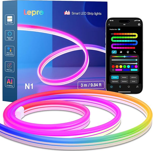 AI Smart Neon Rope Light