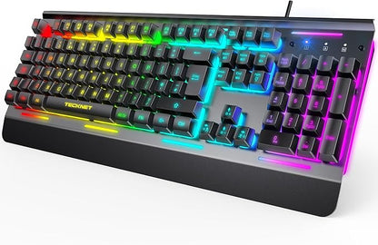 TECKNET RGB Gaming Keyboard