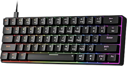 NEWMEN GM611 Gaming Keyboard | 60% Mechanical