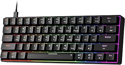 NEWMEN GM611 Gaming Keyboard | 60% Mechanical