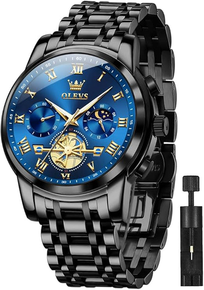 Chronograph Stainless Steel Quartz Watch