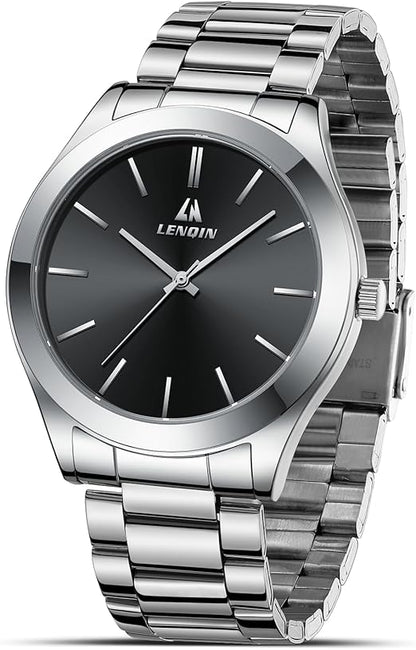 Mens Stainless Steel Quartz Watch