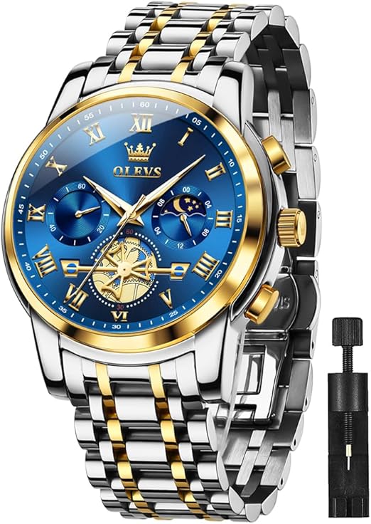 Chronograph Stainless Steel Quartz Watch