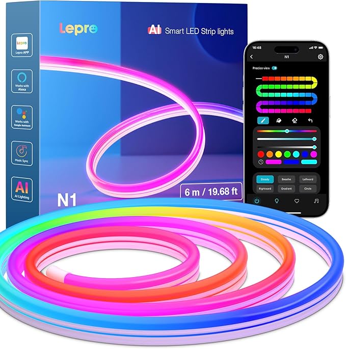 AI Smart Neon Rope Light