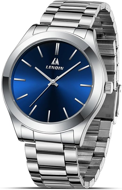 Mens Stainless Steel Quartz Watch