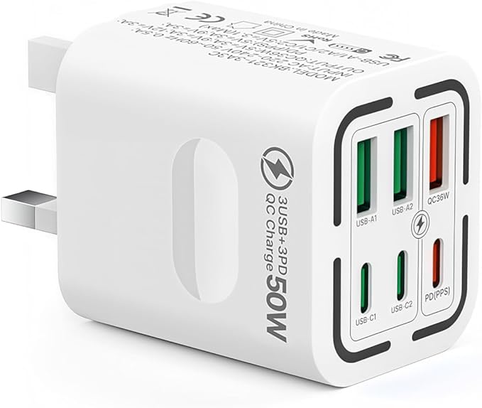 6 Port USB Plug