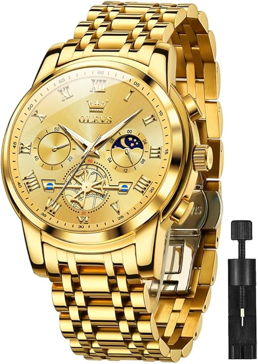 Chronograph Stainless Steel Quartz Watch