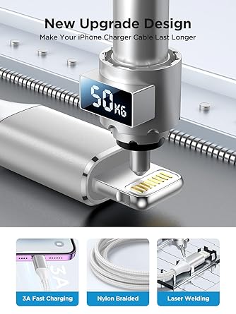 Aioneus iPhone Charger Cable 1M Lightning Cable