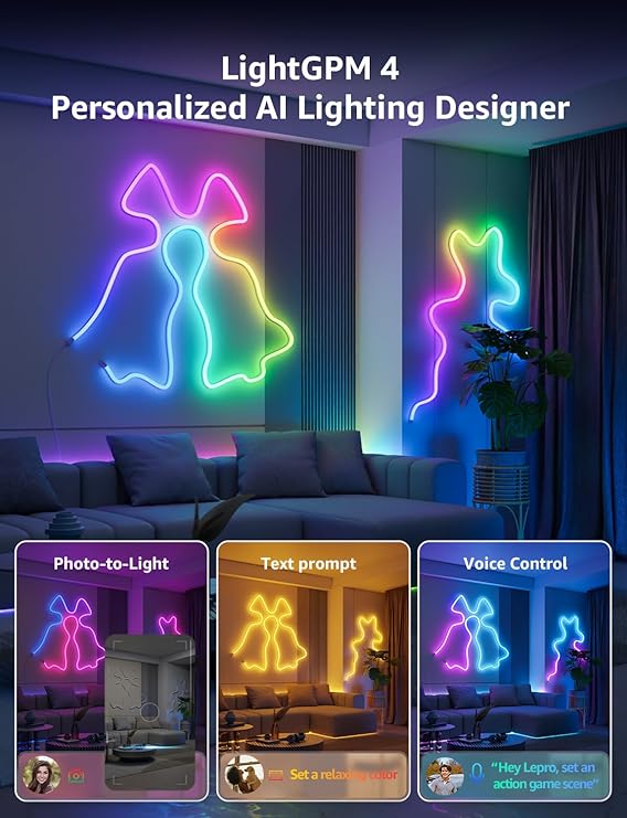 AI Smart Neon Rope Light