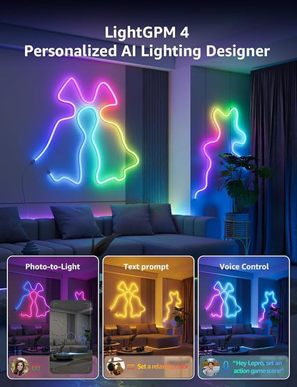 AI Smart Neon Rope Light