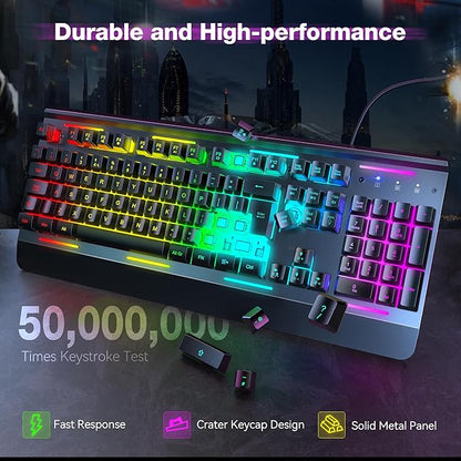 TECKNET RGB Gaming Keyboard