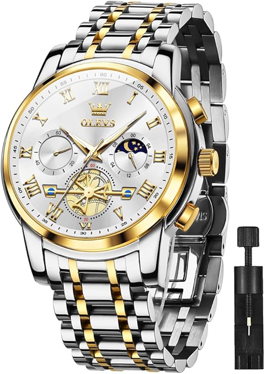 Chronograph Stainless Steel Quartz Watch