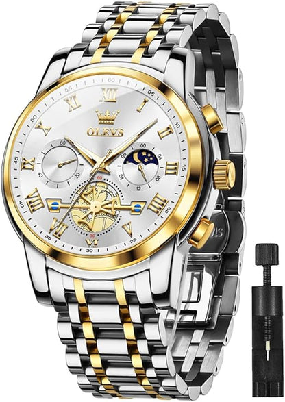 Chronograph Stainless Steel Quartz Watch