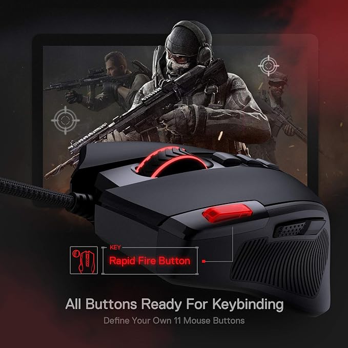 Redragon M612 Predator RGB Gaming Mouse