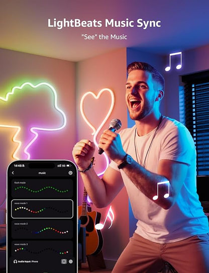 AI Smart Neon Rope Light