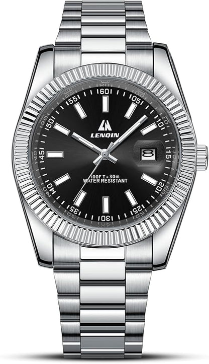 Mens Stainless Steel Quartz Watch