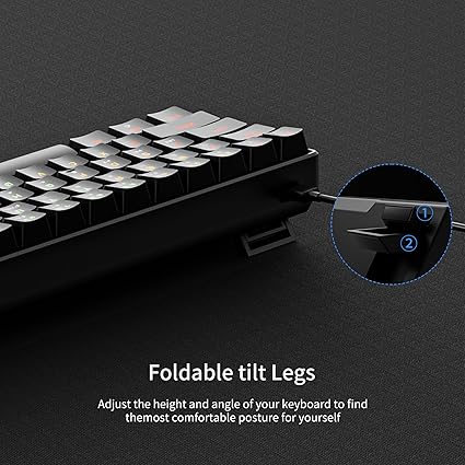 NEWMEN GM611 Gaming Keyboard | 60% Mechanical