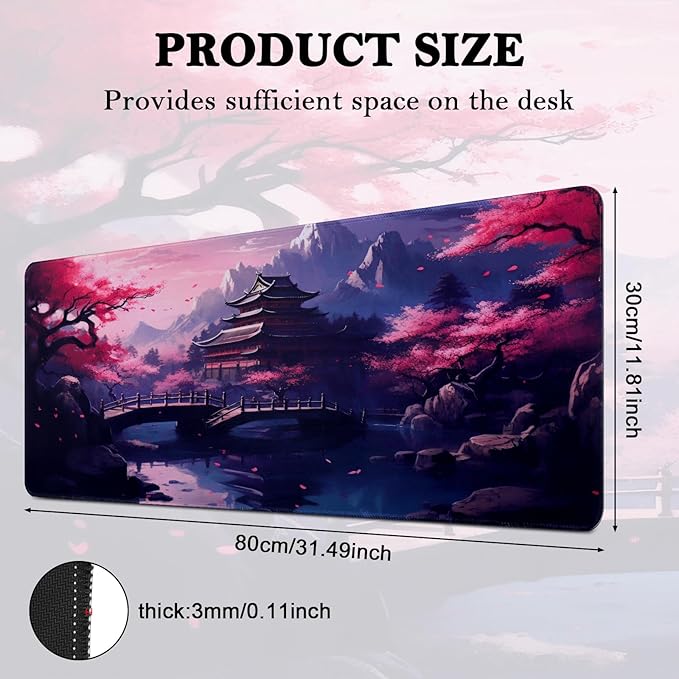 Non Slip Mouse Pad | 80 x 30cm