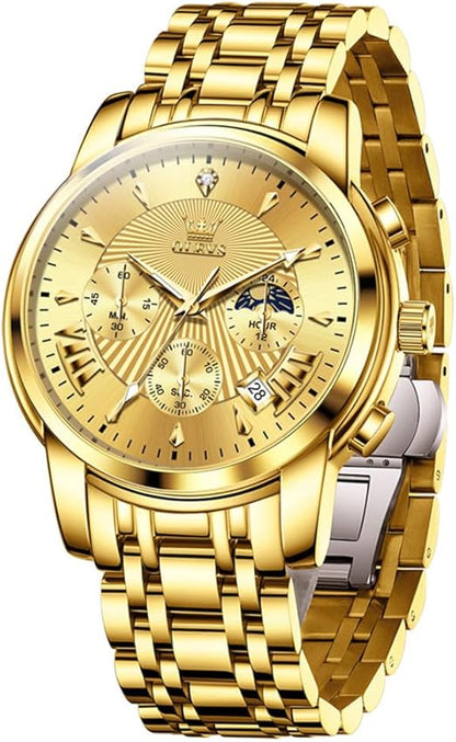 Chronograph Stainless Steel Quartz Watch