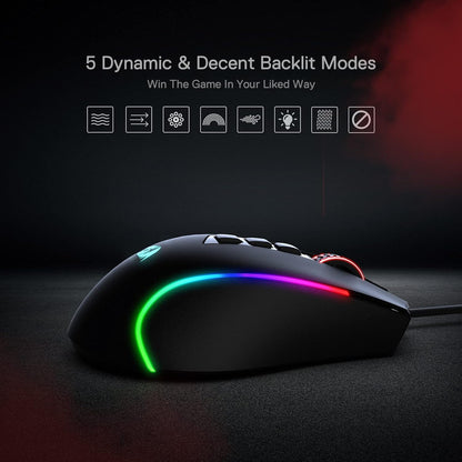 Redragon M612 Predator RGB Gaming Mouse