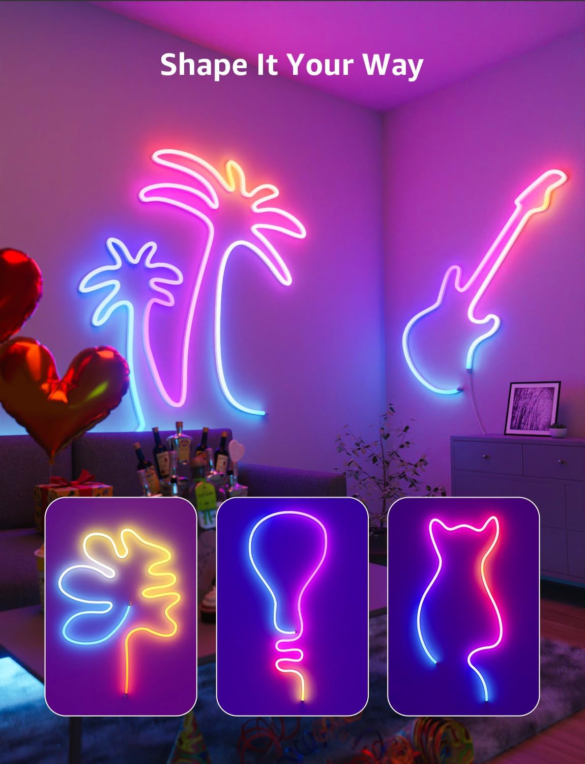 AI Smart Neon Rope Light
