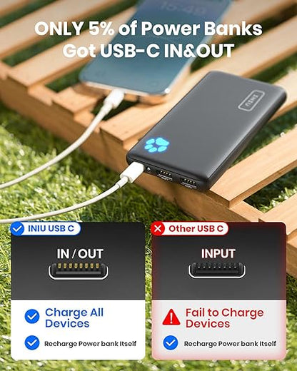 Portable Charger 10000mAh | High-Speed USB C