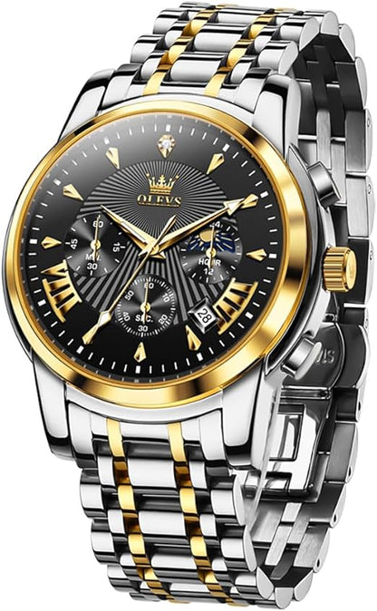 Chronograph Stainless Steel Quartz Watch