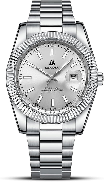 Mens Stainless Steel Quartz Watch