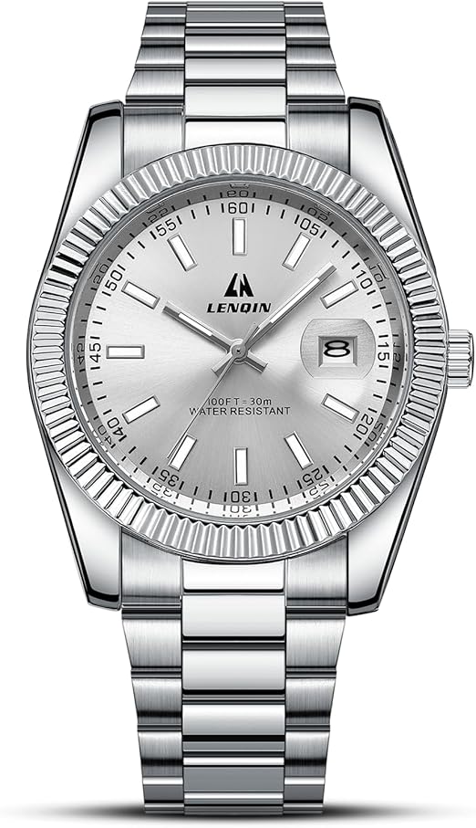 Mens Stainless Steel Quartz Watch